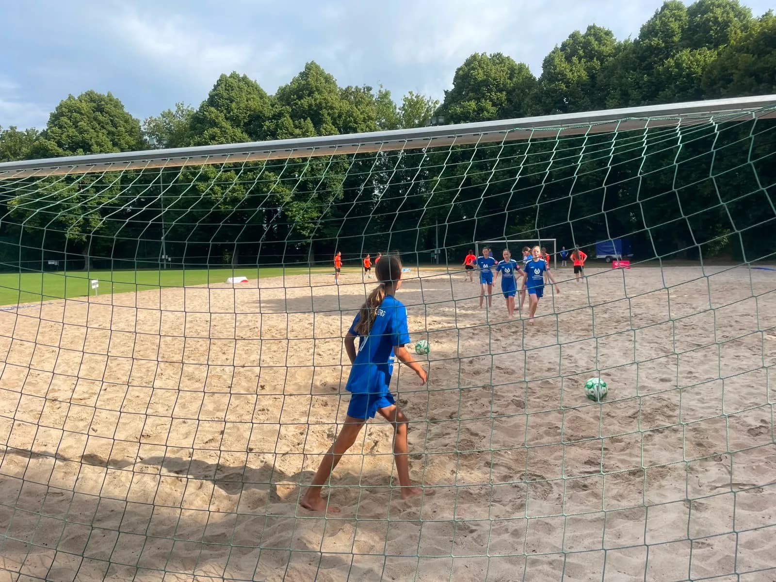 Team-Aufstellung vor dem Turnier