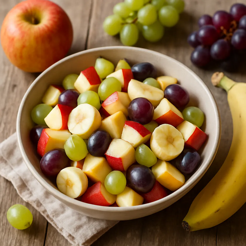 Bunter Obstsalat für Energie zwischendurch