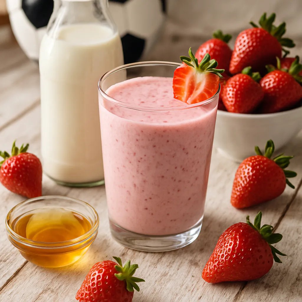 Erdbeer-Eiweiß-Shake