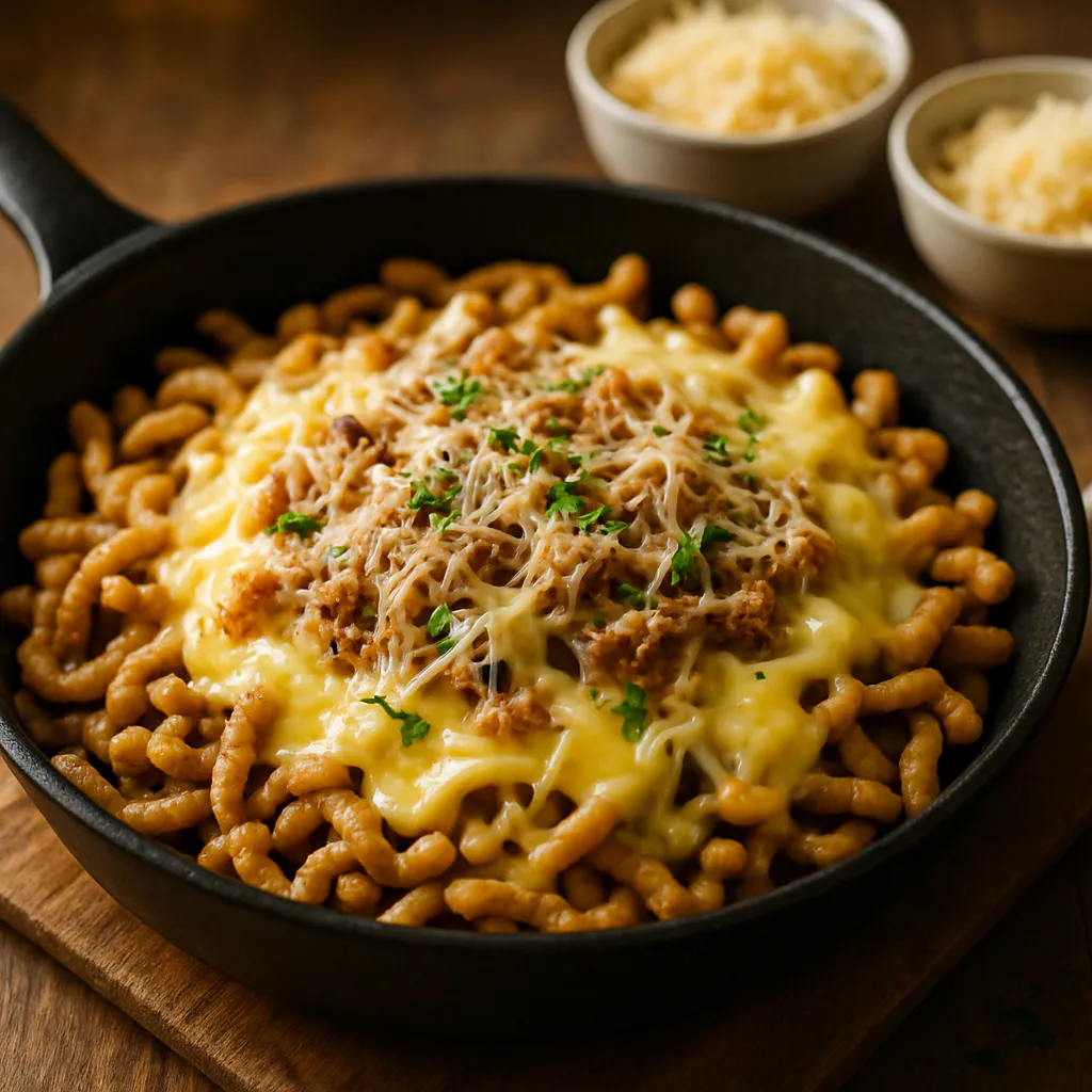 Käse-Spätzle für sportliche Abende