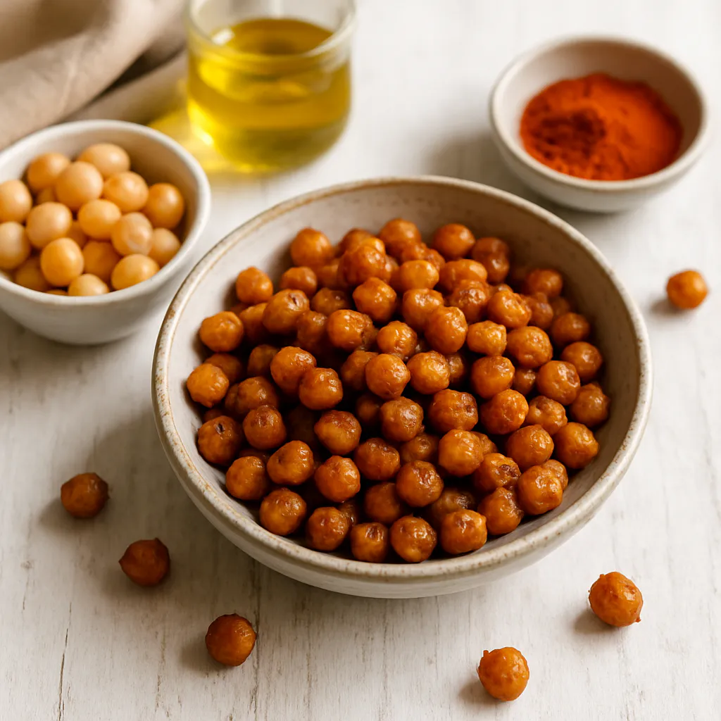 Knusprige Kichererbsen-Snacks