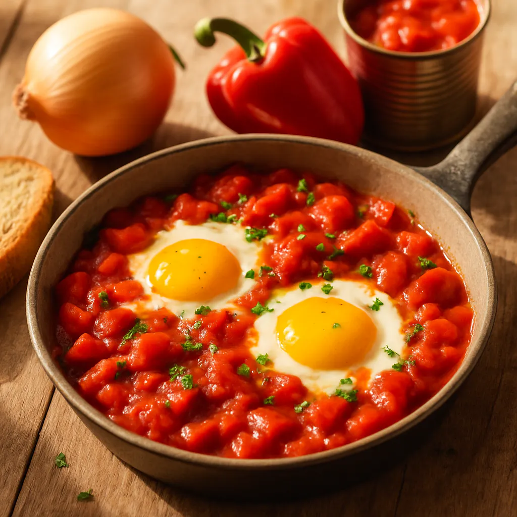 Milde Shakshuka für Kinder
