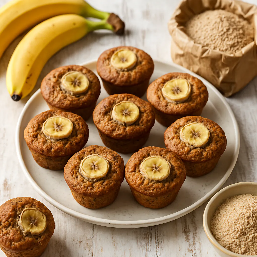 Mini Bananenbrot-Muffins