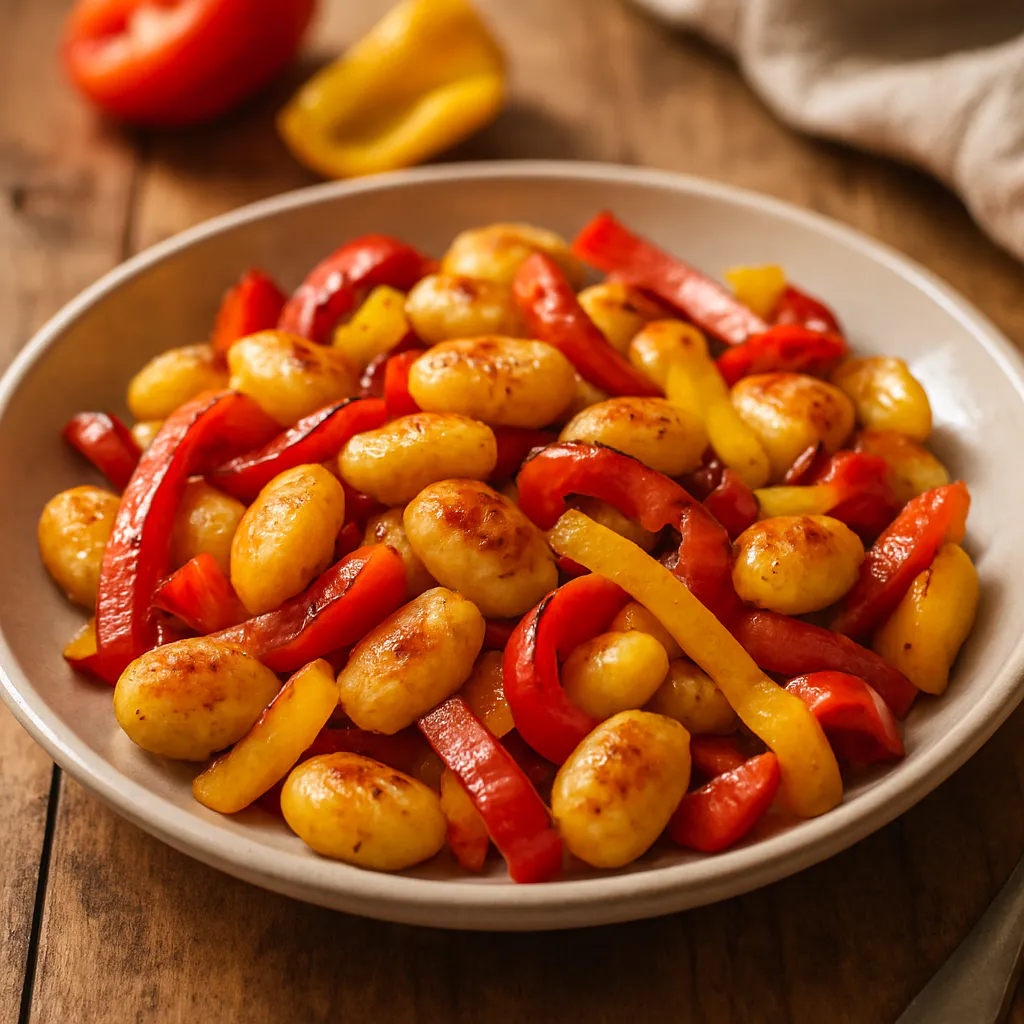 Ofen-Gnocchi mit Gemüse