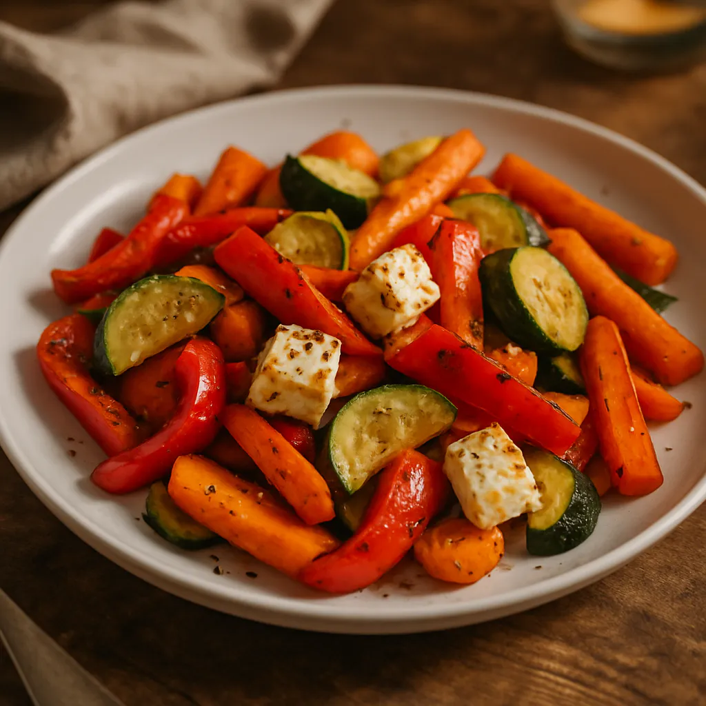 Ofengemüse mit Feta