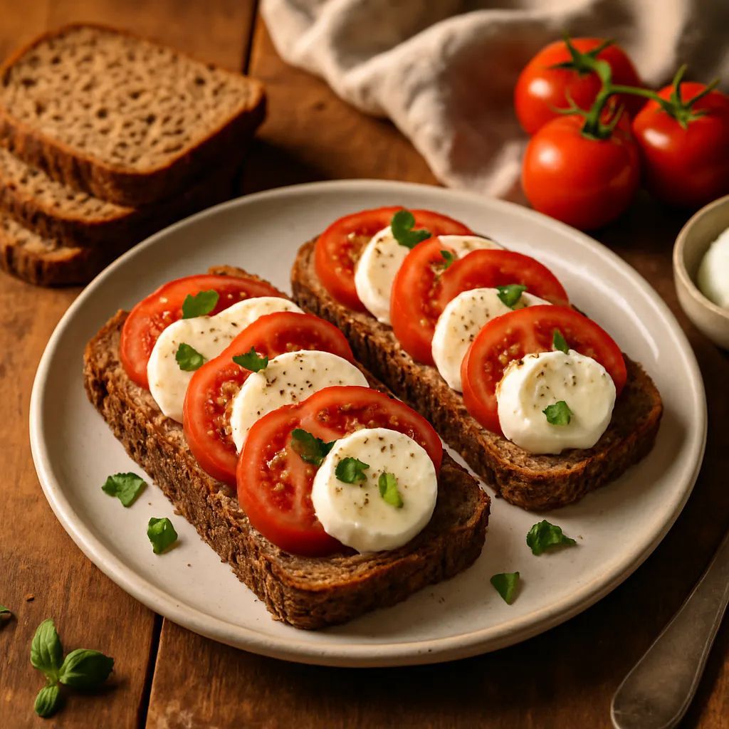 Tomate-Mozzarella-Brot