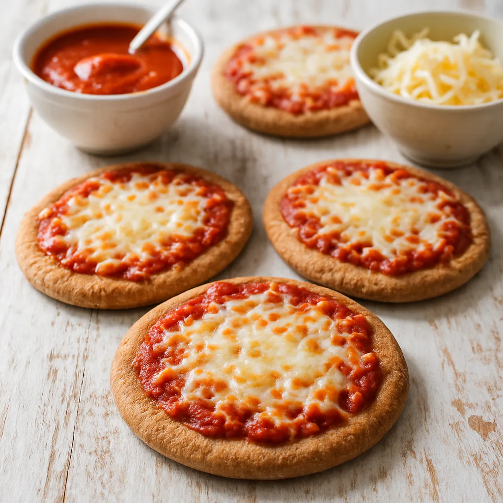 Vollkorn-Pita-Pizza für junge Kicker